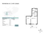 Wohnung H2.1.3 mit Loggia