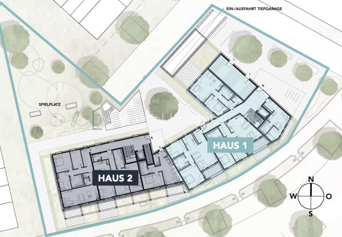 Lageplan Grundstück