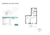 Wohnung H2.2.3 mit Loggia