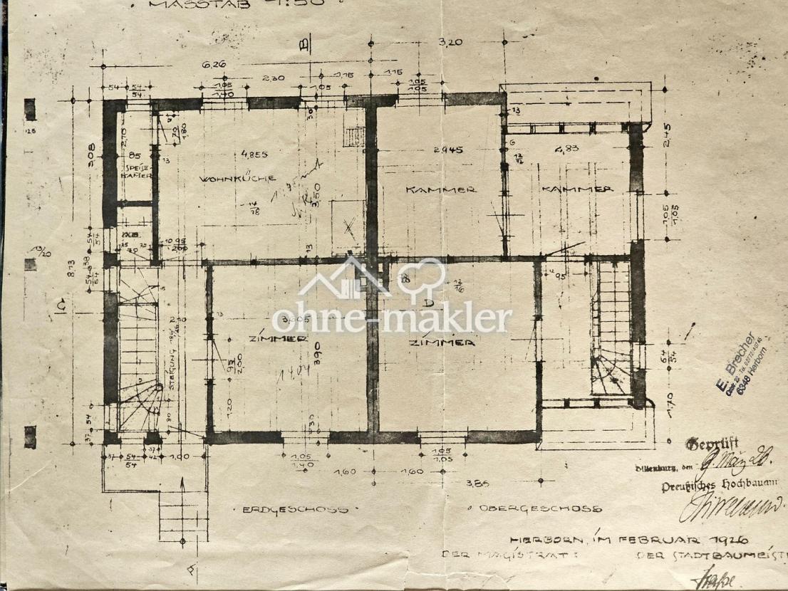 Grundriss Altbau 