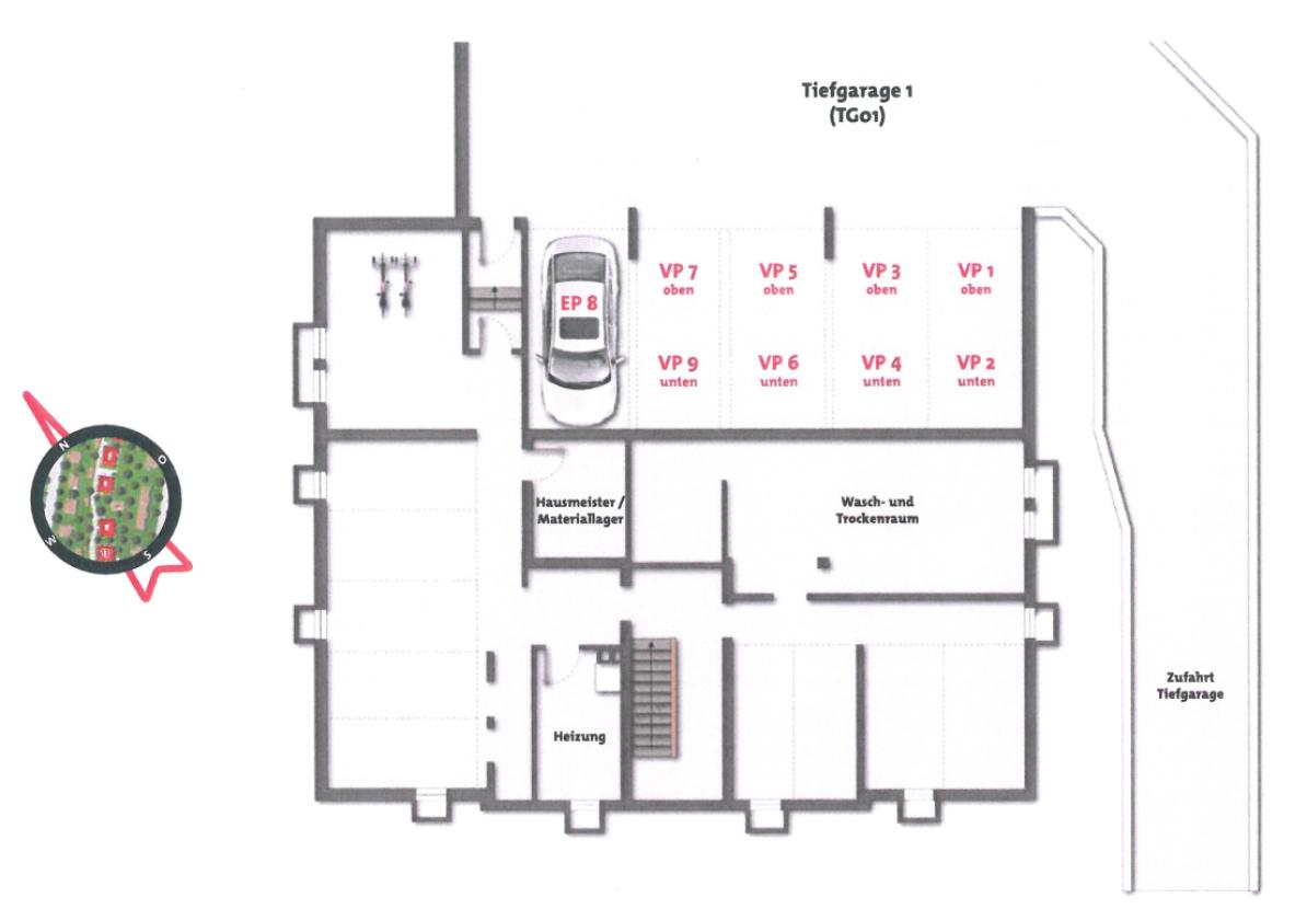 Tiefgarage, Keller