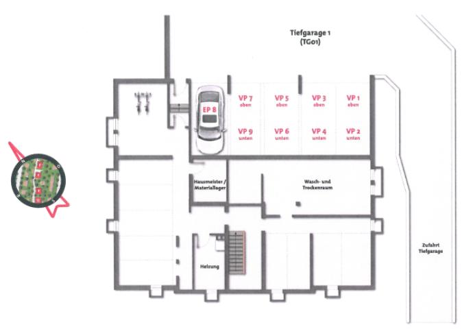 Tiefgarage, Keller