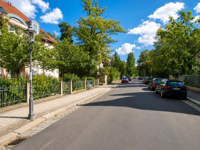 Blick in die Straße