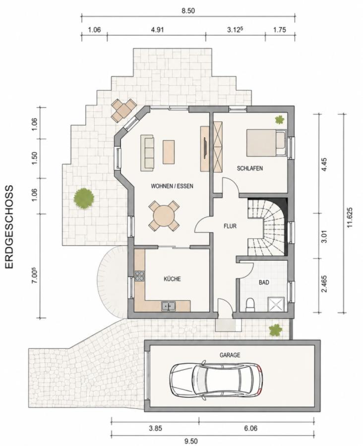 Grundriss EG