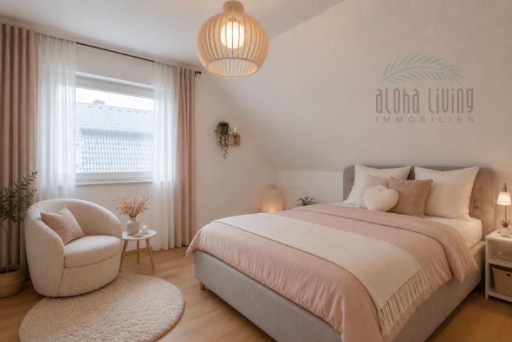 Visualisierung Schlafzimmer 1 (OG)