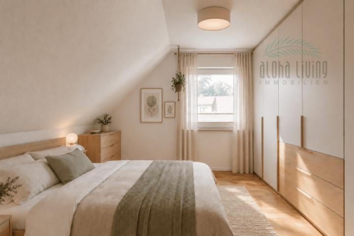 Visualisierung Schlafzimmer 2 (OG)