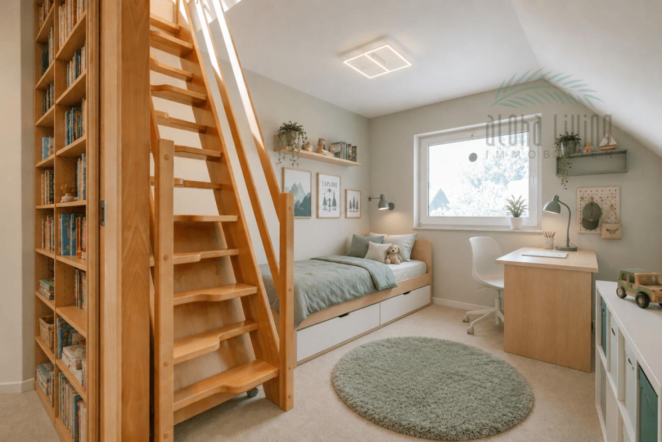 Visualisierung Schlafzimmer 3 (OG)