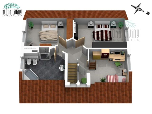 3D Grundriss (OG)
