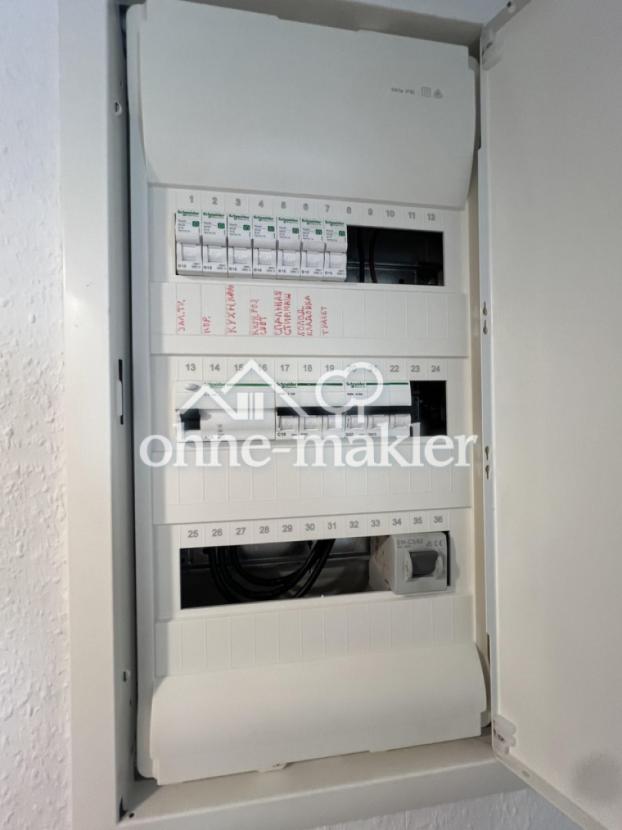 Neue Elektrik-Unterverteilung