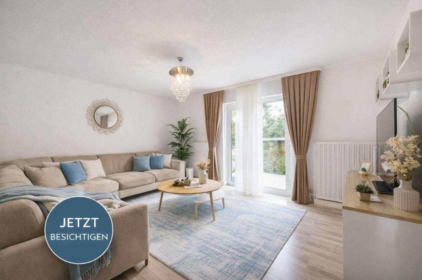Wohnzimmer OG - Einrichtungsbeispiel