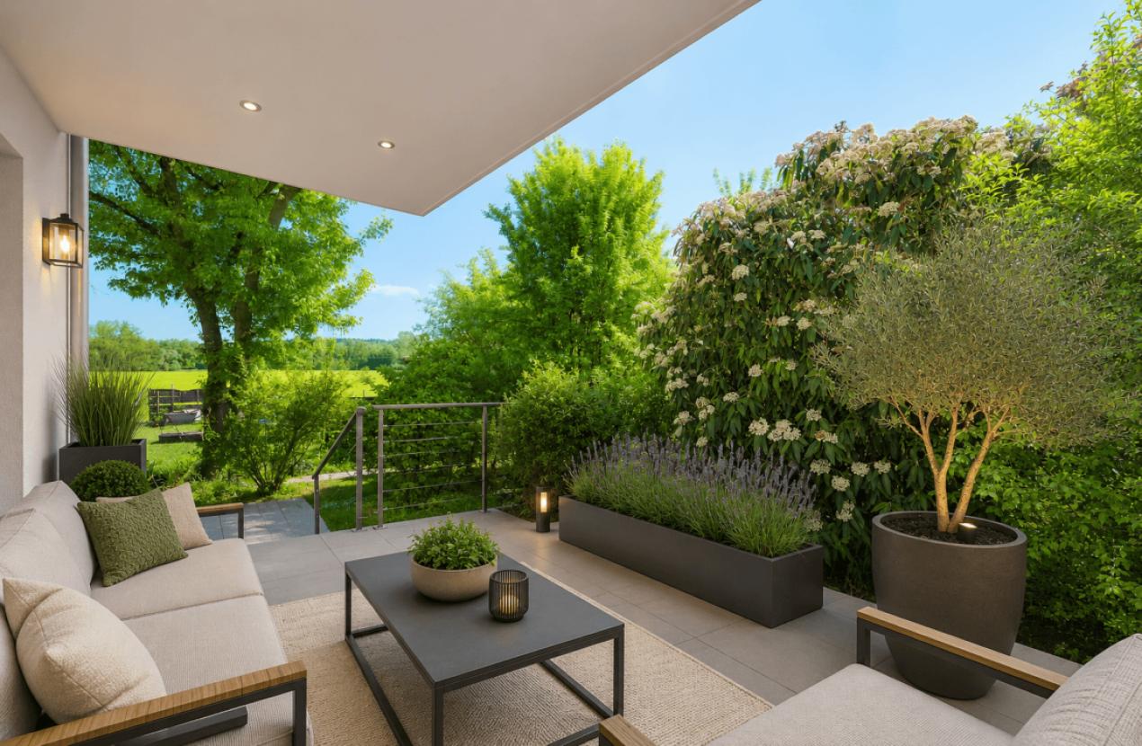 Terrasse - Einrichtungsbeispiel