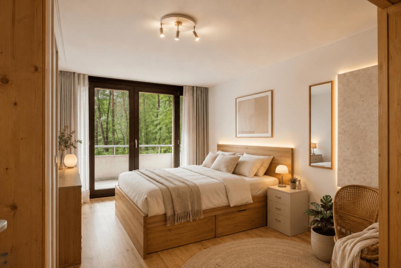 Schlafzimmer - Einrichtungsbeispiel