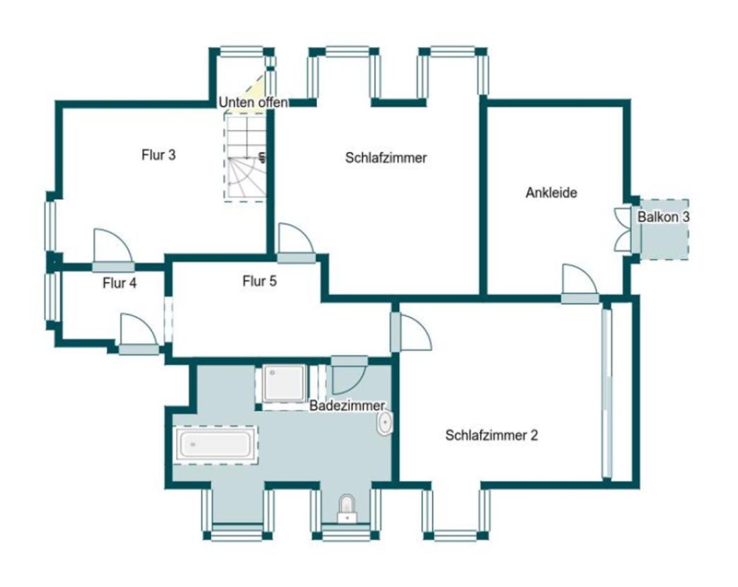 Grundriss Skizze DG