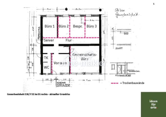 Aktueller Grundriss
