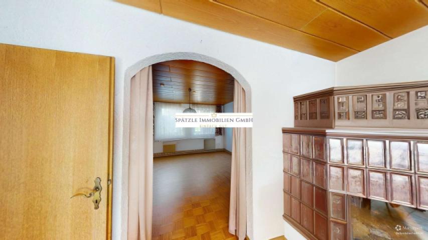 EG Blick vom Esszimmer ins Wohnzimmer