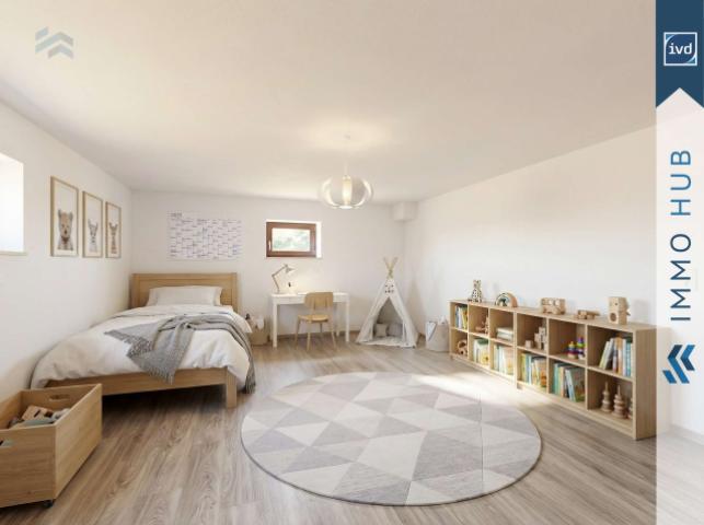 Büro als Kinderzimmer gestaged