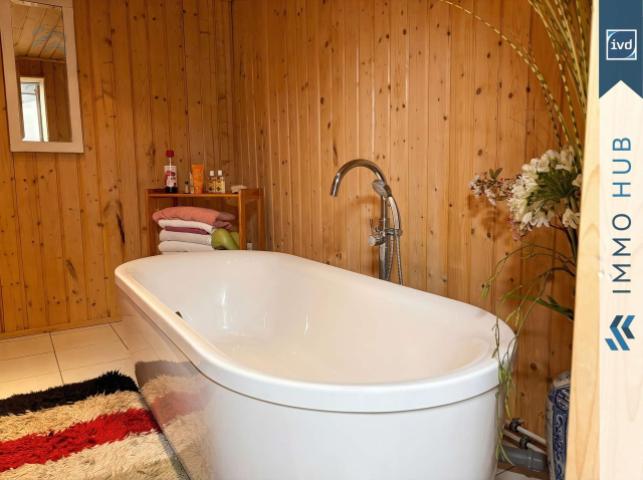 Wanne in Saunabereich