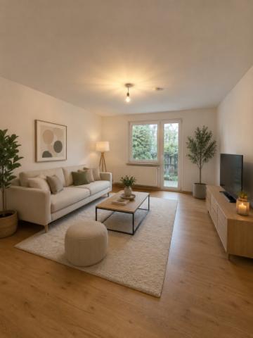 Ansicht Möblierungsbeispiel Wohnzimmer