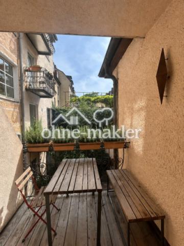 Balkon mit Blick in den Süden
