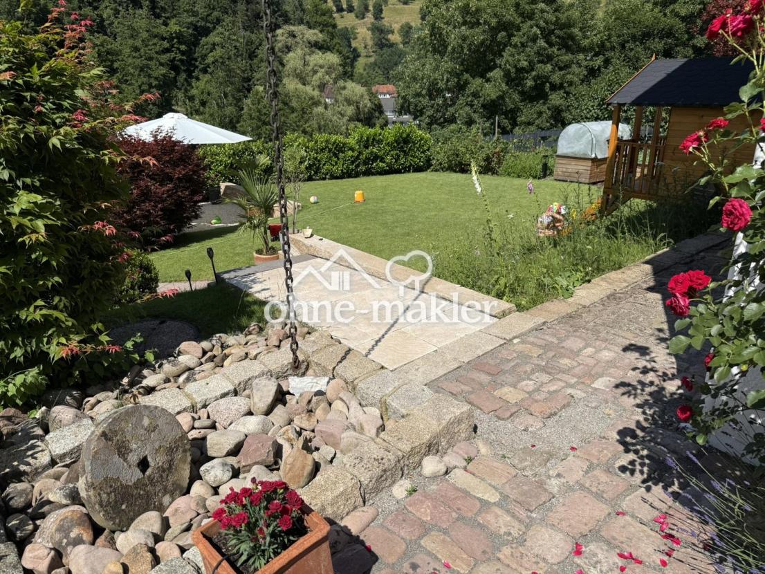 Blick in Garten