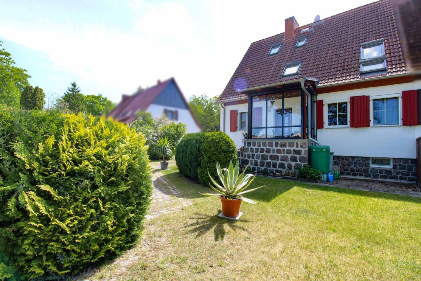 Ansicht Garten