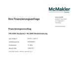Finanzierungsvorschlag