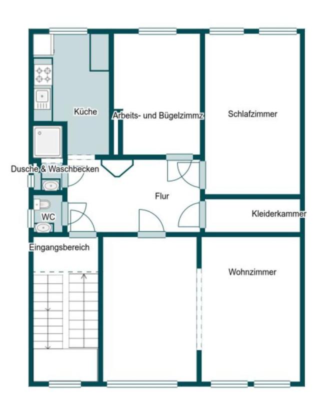 Grundriss Skizze