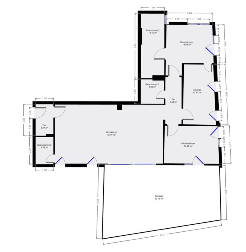 Grundriss Skizze