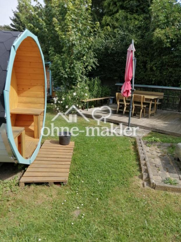 Garten hinter dem Haus