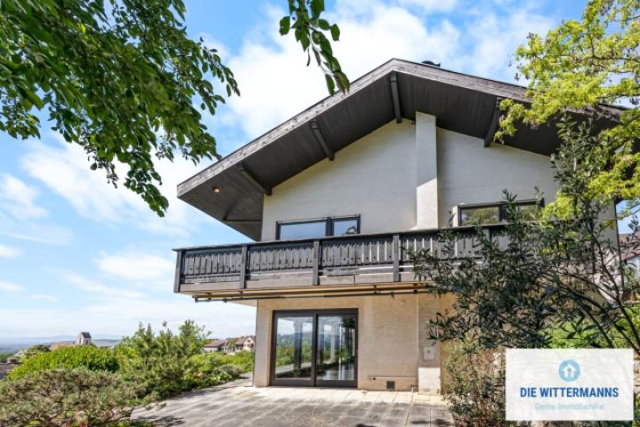 Blick aufs Haus