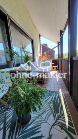 großer Südbalkon