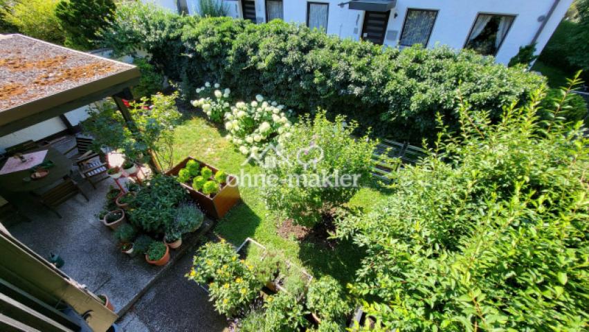 Blick vom Balkon