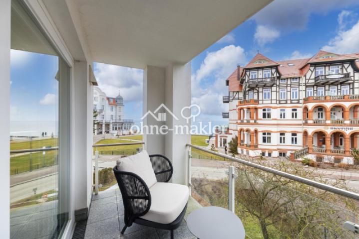 Balkon mit Ostseeblick