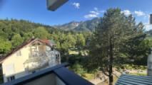 Blick vom Balkon