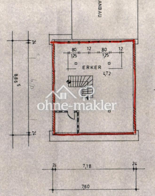 Grundriss Obergeschoss