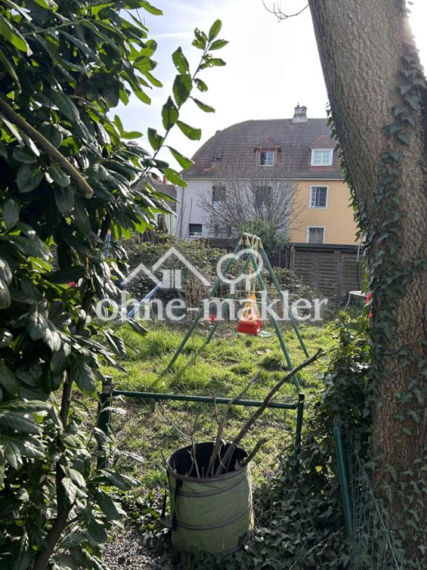 Blick auf Gemeinschaftsgarten