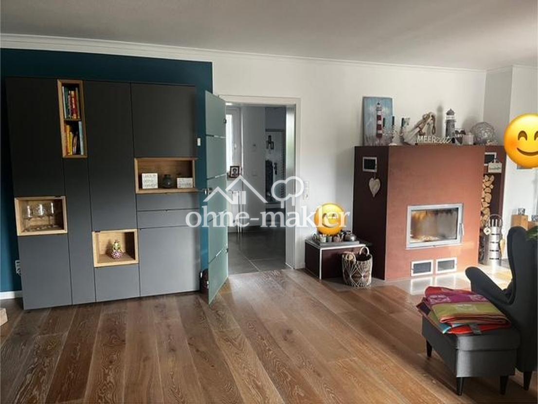 Wohnzimmer Kaminblick EG