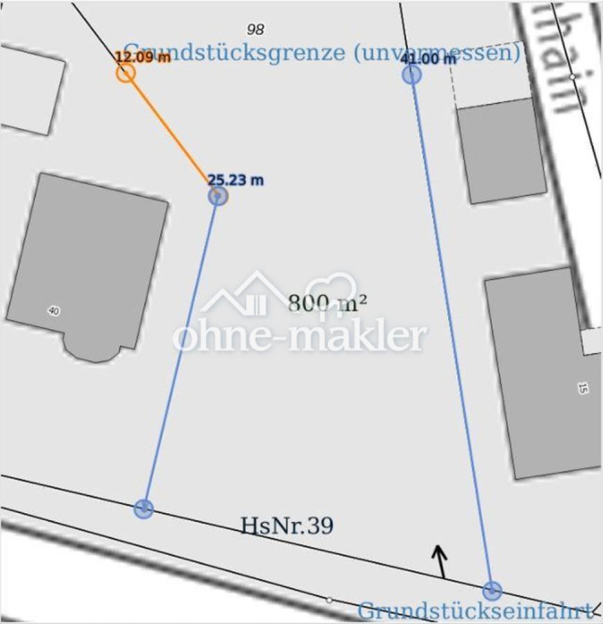 Grundstückstiefe (Teil 1)