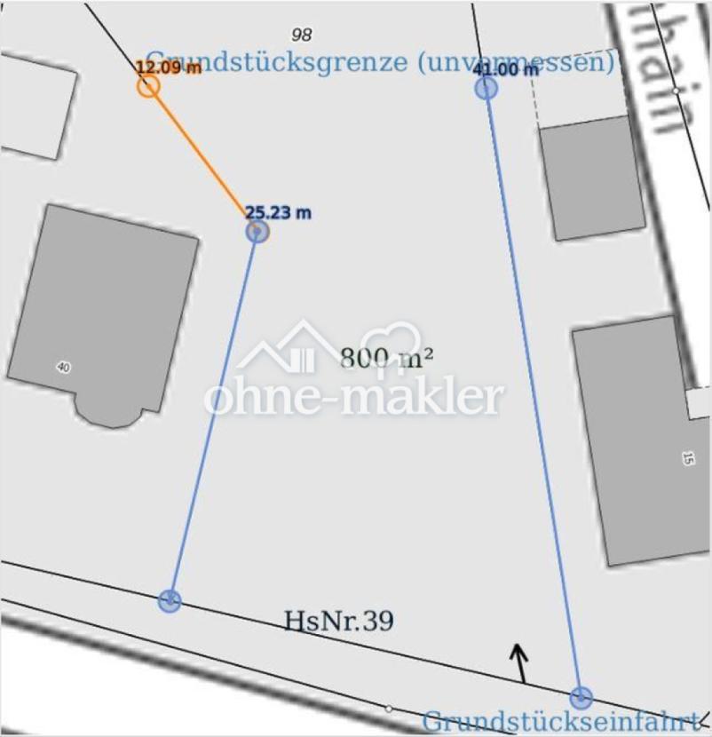 Grundstückstiefe (Teil 1)