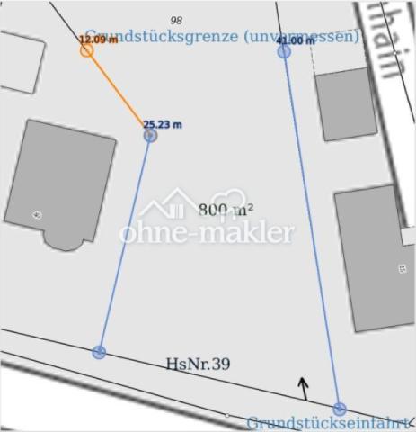 Grundstückstiefe (Teil 1)