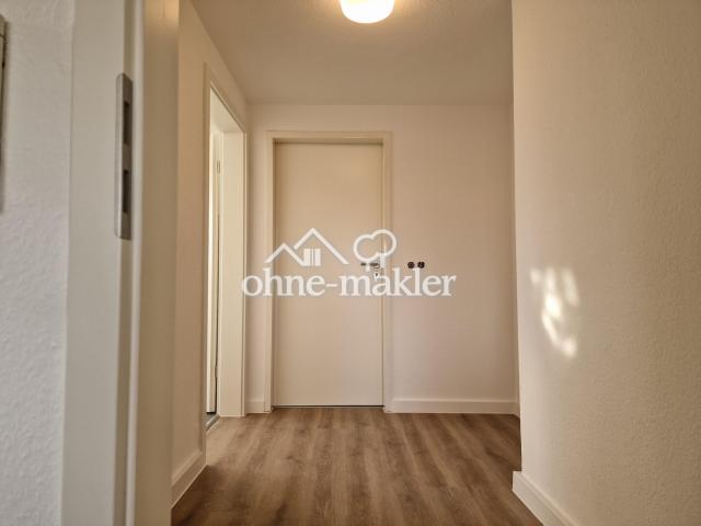 Blick auf die Eingangstür