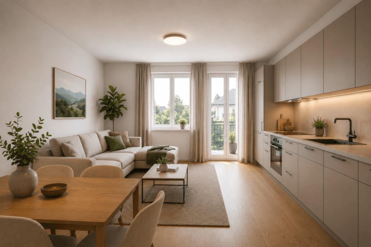 Musterbild Wohnzimmer
