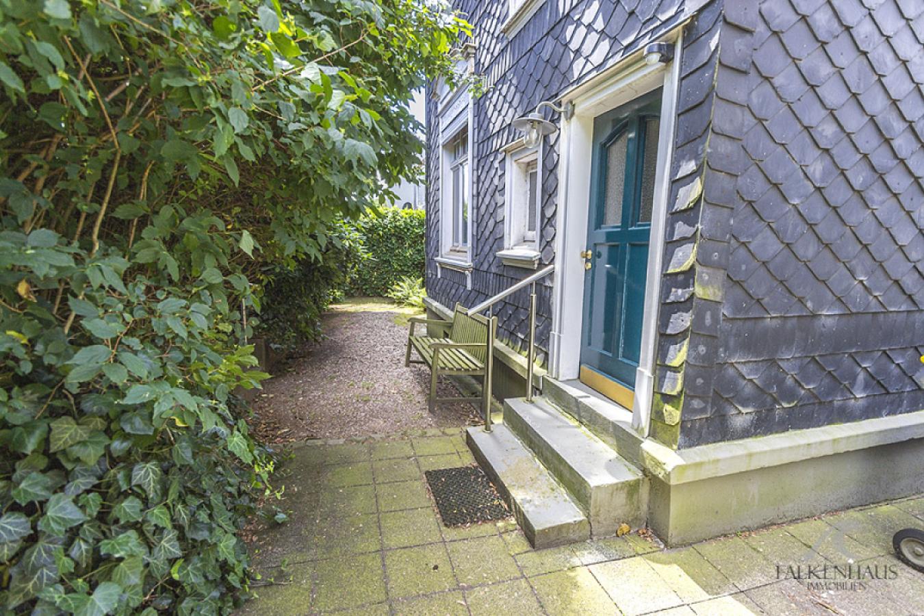 Hinterausgang zum Garten