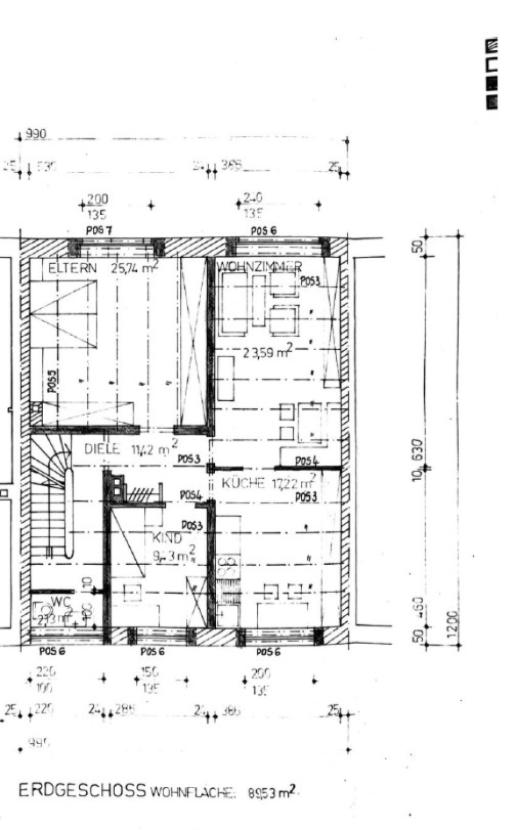 Grundriss EG erste Wohnebene