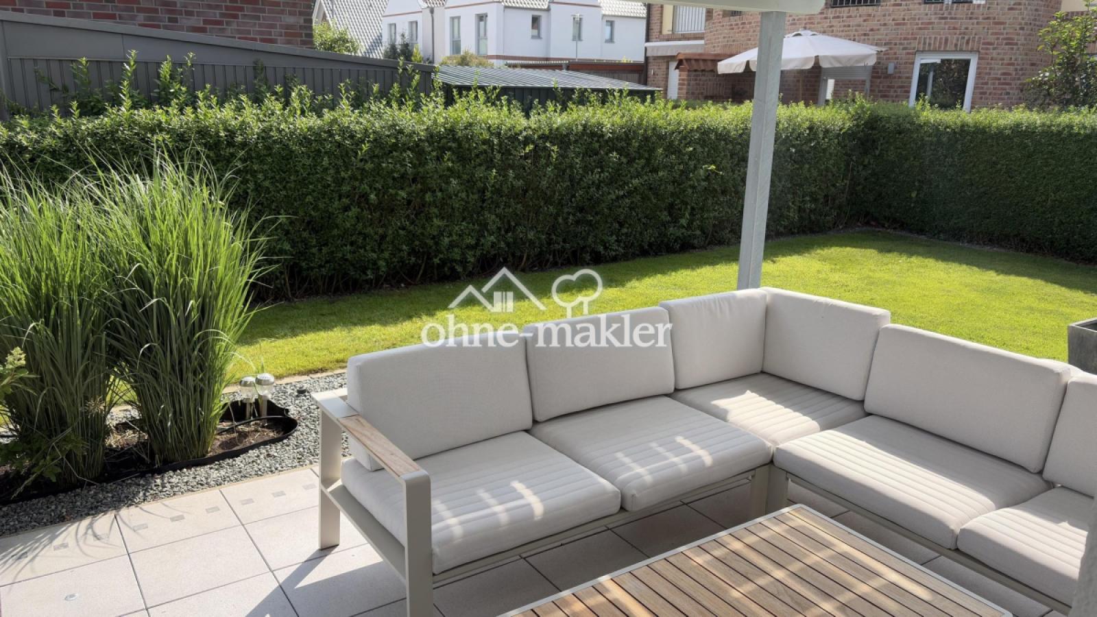 Blick auf Terrasse