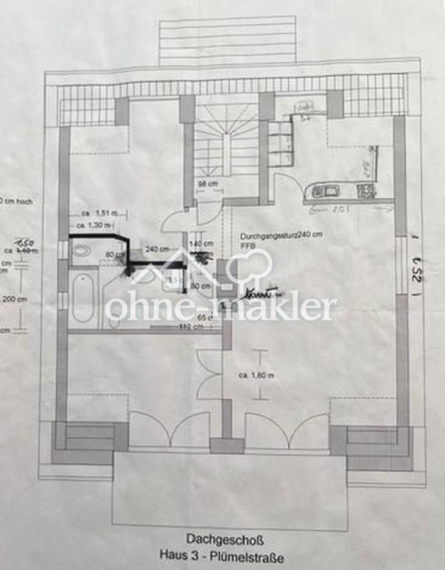 Grundriss Dachgeschoss