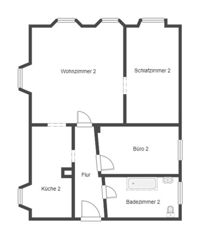 Grundriss Skizze 2.OG