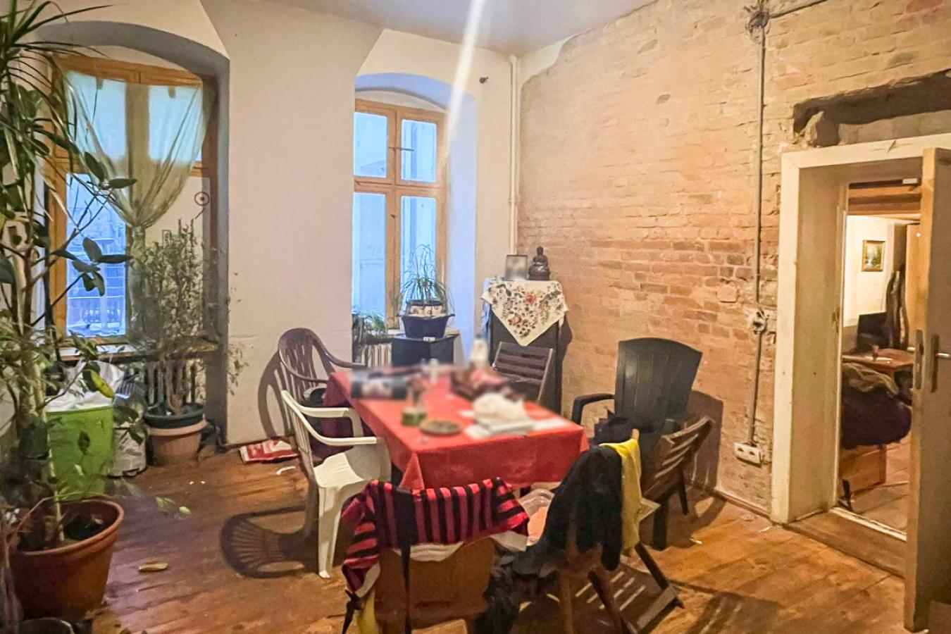 Esszimmer und  Wohnzimmer