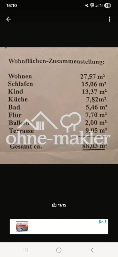 Raumaufteilung 