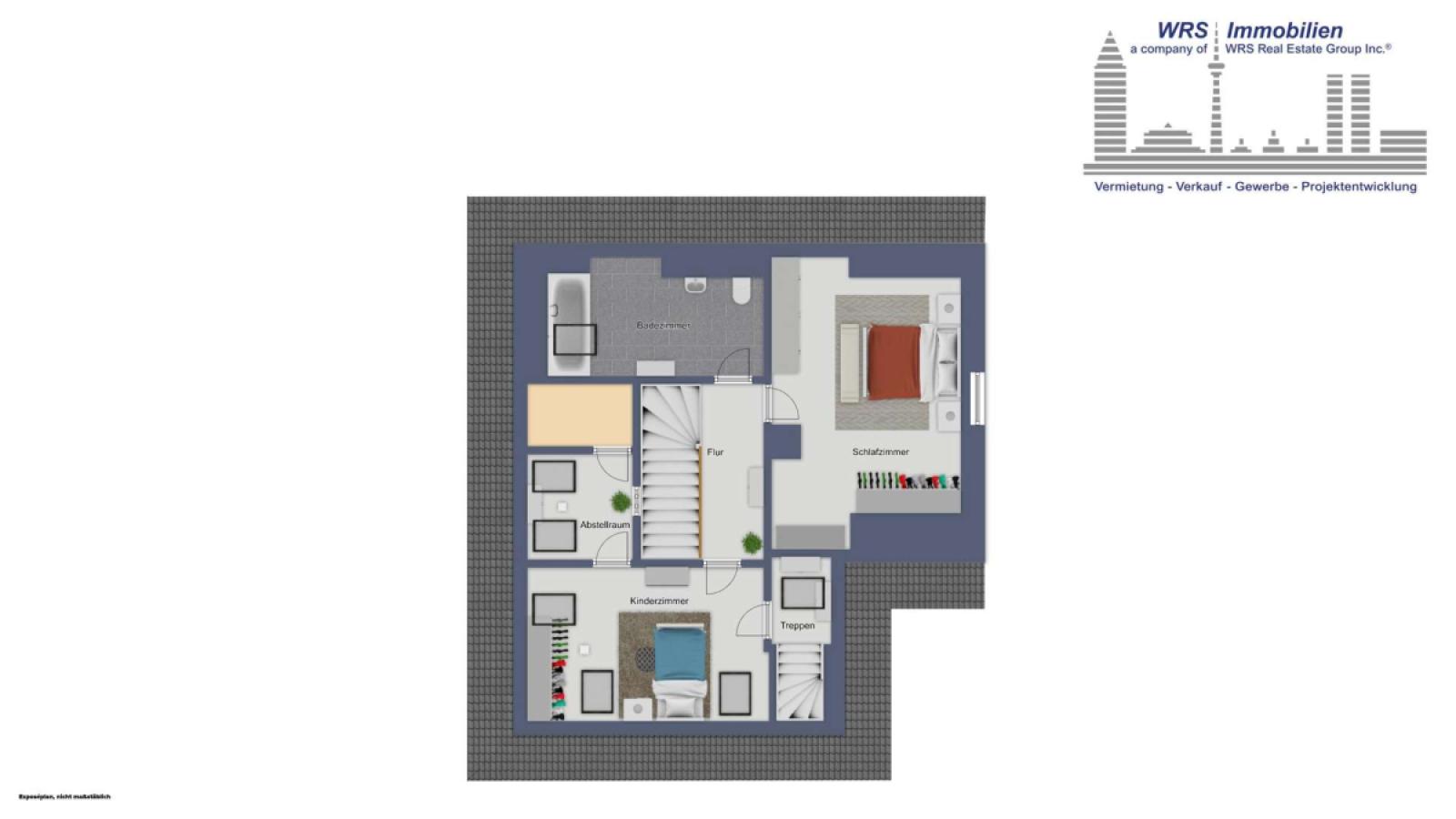 Grundriss Dachgeschoss 2